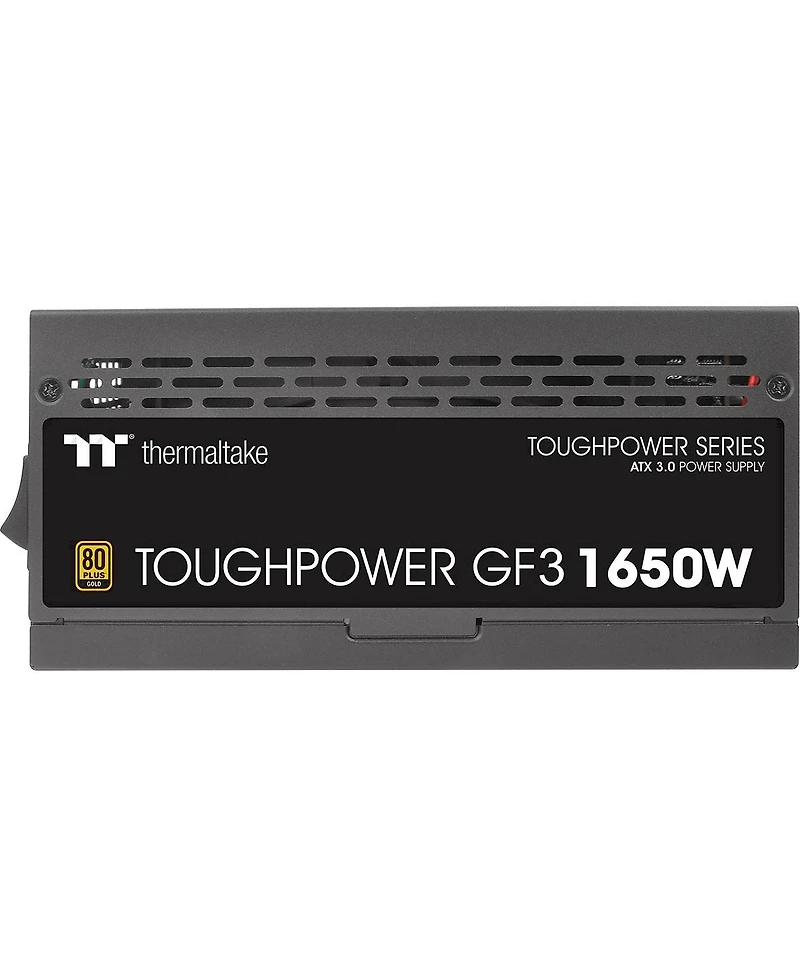 Thermaltake Toughpower GF3 Tt Premium Edition 1650W 80 Plus Gold Certified Fully Modular Atx 3.0 Power Supply Unit