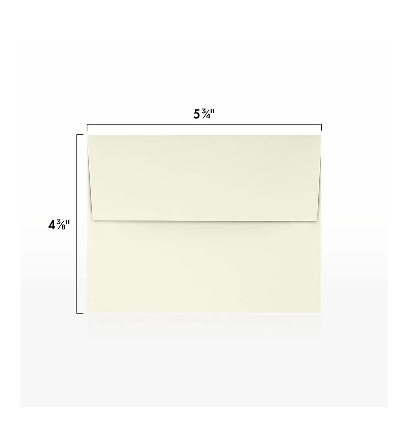 Gnuadz A2 Classic Linen Invitation Envelopes