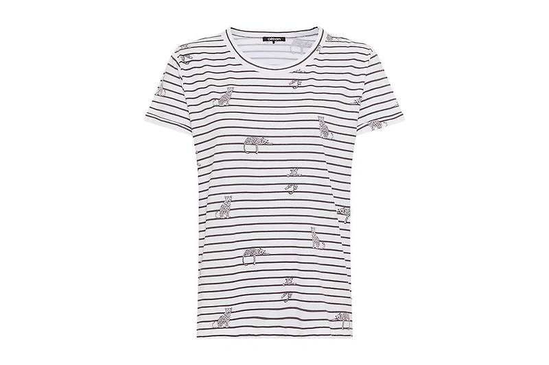 Olsen Women's Stripe T-Shirt