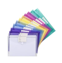 Gnuadz Poly Envelope File Folder Document Storage Label Pocket