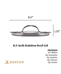 Hestan Provisions Stainless Steel 8.5" Lid