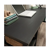 Sauder Dawson Trail L Desk, Raven Oak finish