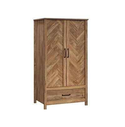 Sauder Cannery Bridge Armoire, Sindoori Mango finish