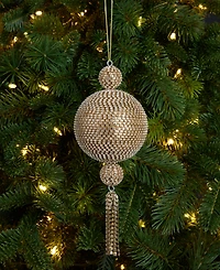 Holiday Lane Jeweled Classics Ball Pendant Ornament, Macy's Exclusive