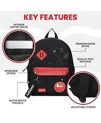 Peanuts Snoopy Line Art 16.5" Adult Backpack