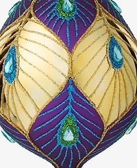 Holiday Lane Peacock Drop Ornament, Macy's Exclusive