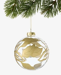 Holiday Lane Peacock Ball Ornament, Macy's Exclusive
