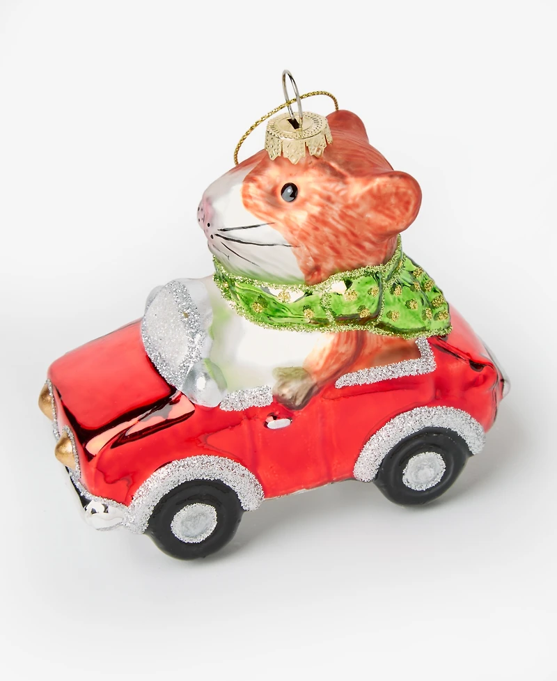 Holiday Lane Pets Mouse On Car Ornament, Macy's Exclusive