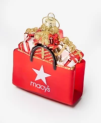 Holiday Lane Macy's Gift Bag Ornament, Macy's Exclusive