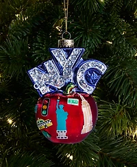 Holiday Lane New York Nyc Apple Ornament, Macy's Exclusive