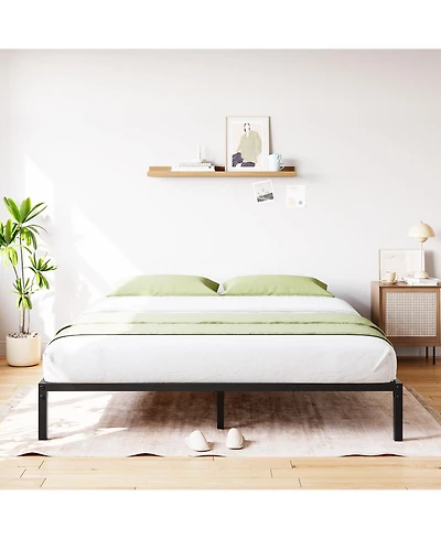 homfan Queen Heavy Duty Metal Bed Frame