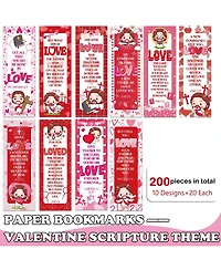 Gnuadz Valentine Scripture Bookmarks Christian Verse