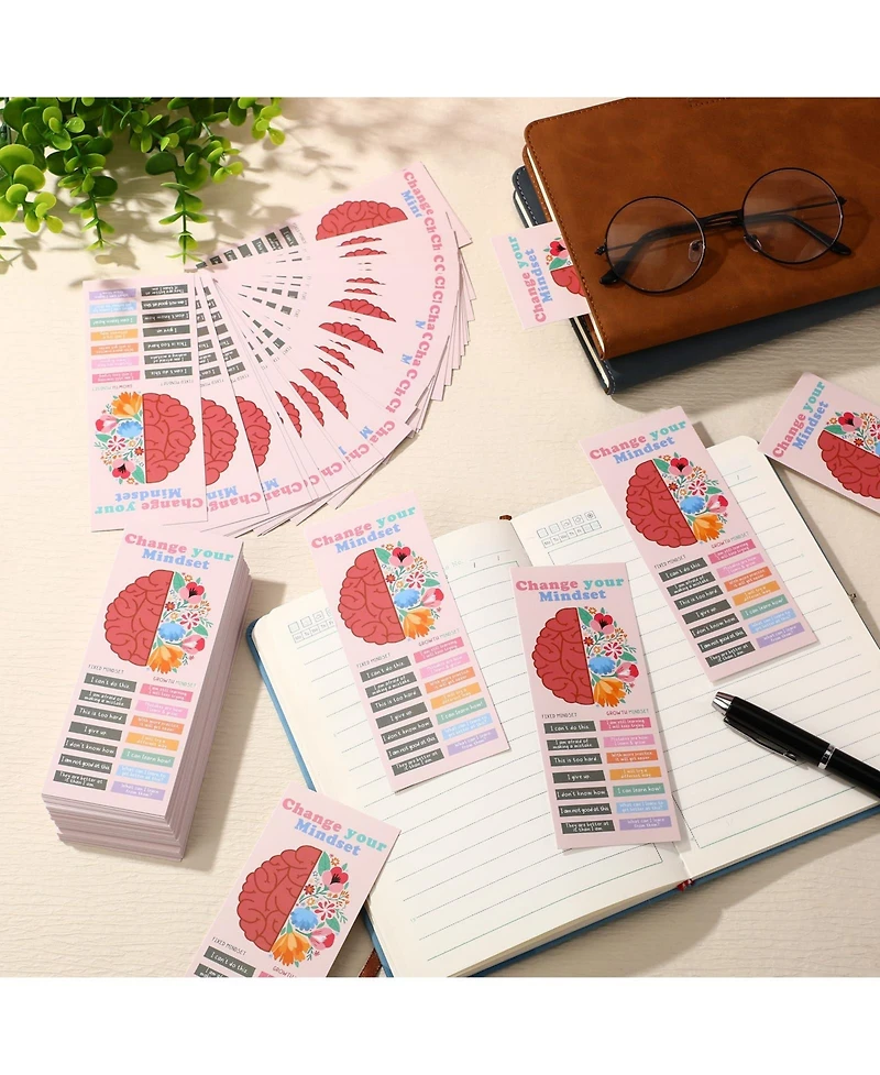 Gnuadz Inspirational Bookmarks Bulk Mental Gifts Paper Positive Motivational Encouraging Affirmation