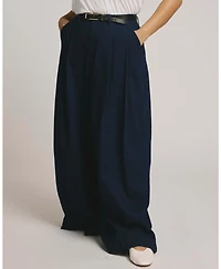 Universal Standard Women's Plus Denim Wide Leg Pant