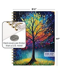 Gnuadz Hardcover Academic Planner 2026-2027 14-Month Daily Weekly Monthly Agenda