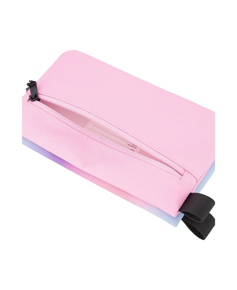 Deux par Deux Little Girl Gradient Double-Compartment Pencil Case