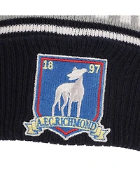 Ted Lasso Men's A.f.c. Richmond Black Cuff Beanie