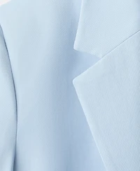 Mango Women's Straight-Fit Suit Blazer