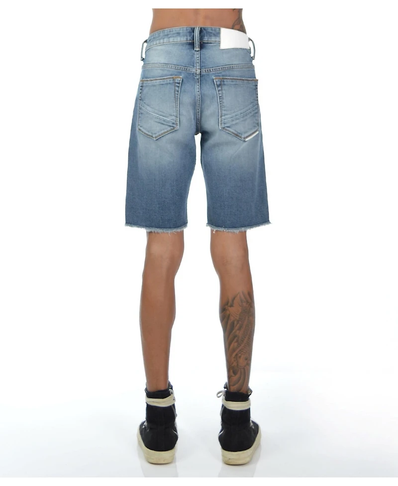 Hvman Chosen To Prevail x Cult Men's Mero Slim Short Stretch Light Sand