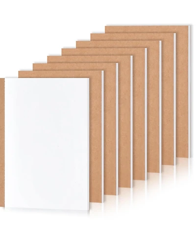 Gnuadz Blank Notebooks A5 Unlined Sketchbooks Journal Set