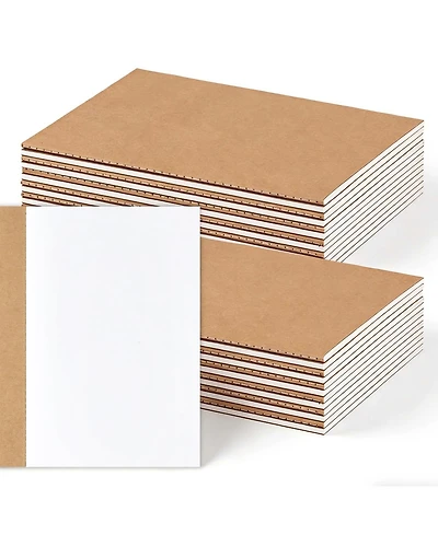 Gnuadz Blank Notebooks A5 Sketchbook Journals Drawing Pad Junk Journal
