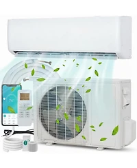 Xo 24 SEER2 9,000 Btu Mini Split Ac and Heat Pump, Cools/Heats Up to 450 Sq.Ft, 115V