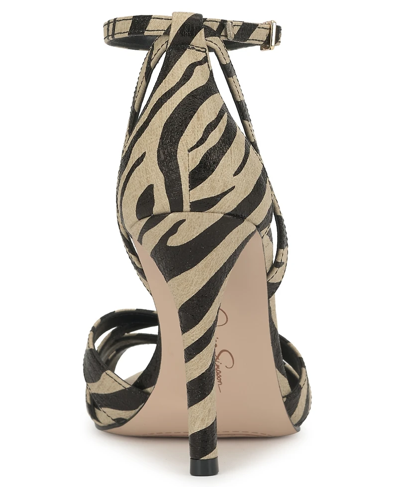 Jessica Simpson Women's Calisa Strappy Stiletto Dress Sandals