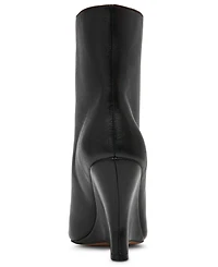 Steve Madden Women's Rylix Peep Toe Sculpted Wedge Booties