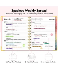 Gnuadz 2026-2027 Academic Planner 18 Month Weekly Monthly Daily Agenda Book A5
