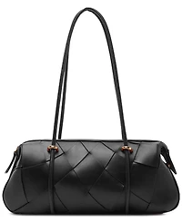 Arezzo Sarah Large Leather Shoulder Handbag