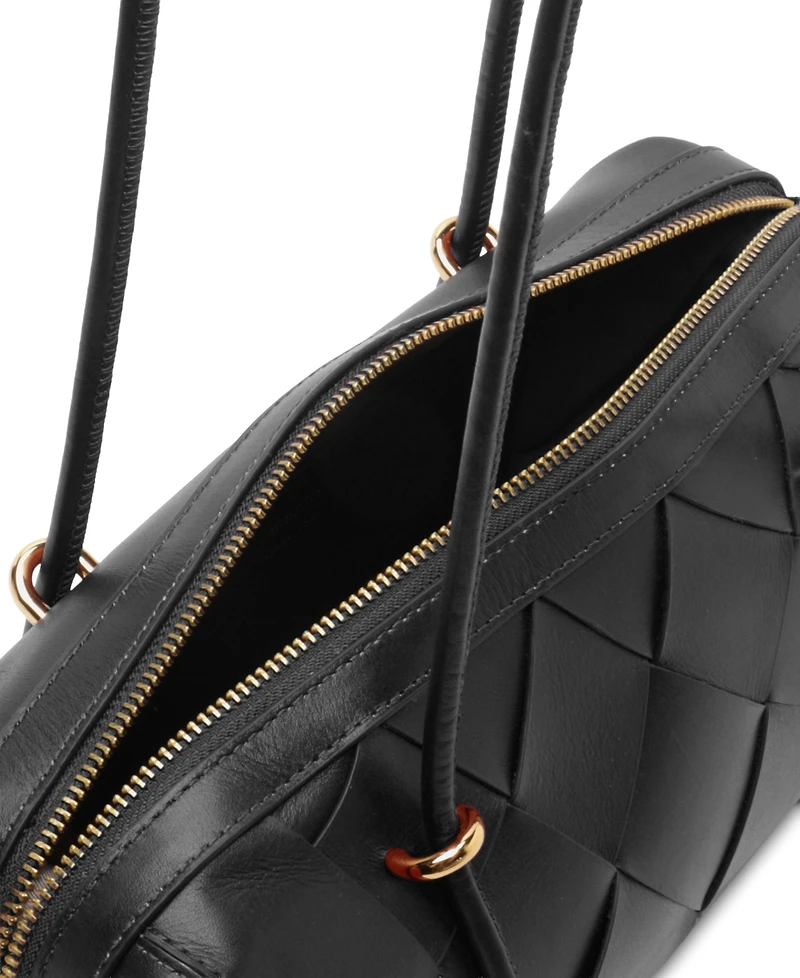 Arezzo Sarah Large Leather Shoulder Handbag