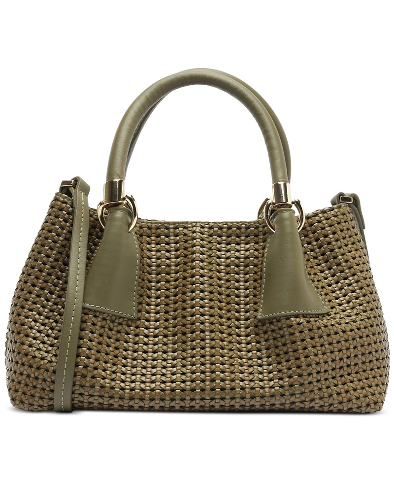 Arezzo Eva Medium Leather Tote Handbag
