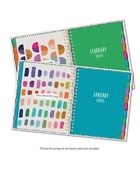 Gnuadz 2026 Planner Weekly Monthly Hardcover Notes Stickers