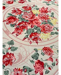 Marcus Adler Floral Satin Square Scarf