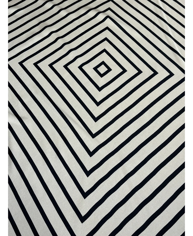 Marcus Adler Geo Print Satin Square Scarf