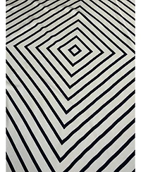 Marcus Adler Geo Print Satin Square Scarf