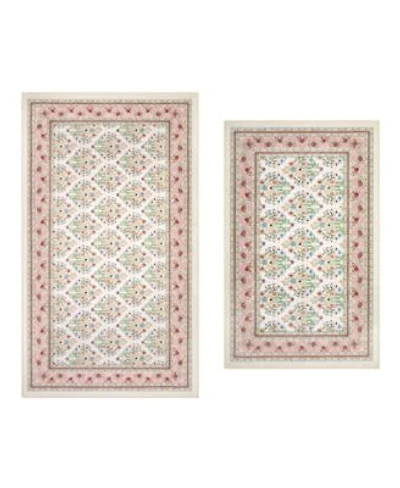 Laura Ashley Printed Chenille Deaney Accent Rugs