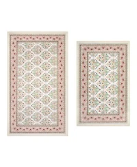 Laura Ashley Printed Chenille Deaney Accent Rugs