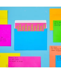 Gnuadz Neon Self-Adhesive Envelopes for Invitations
