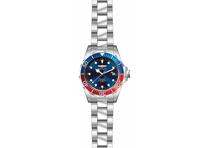 Invicta Men's 45785 Pro Diver Quartz PC32 Blue Dial Watch