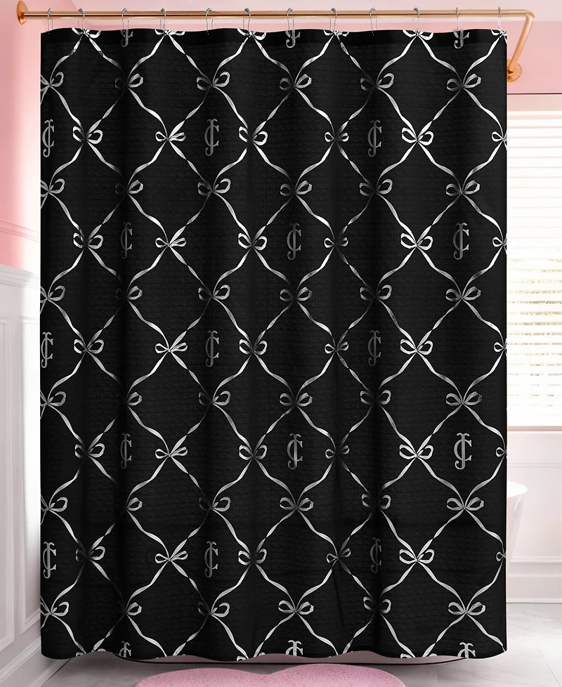 Juicy Couture Fabric 13-Pc. Shower Curtain Set