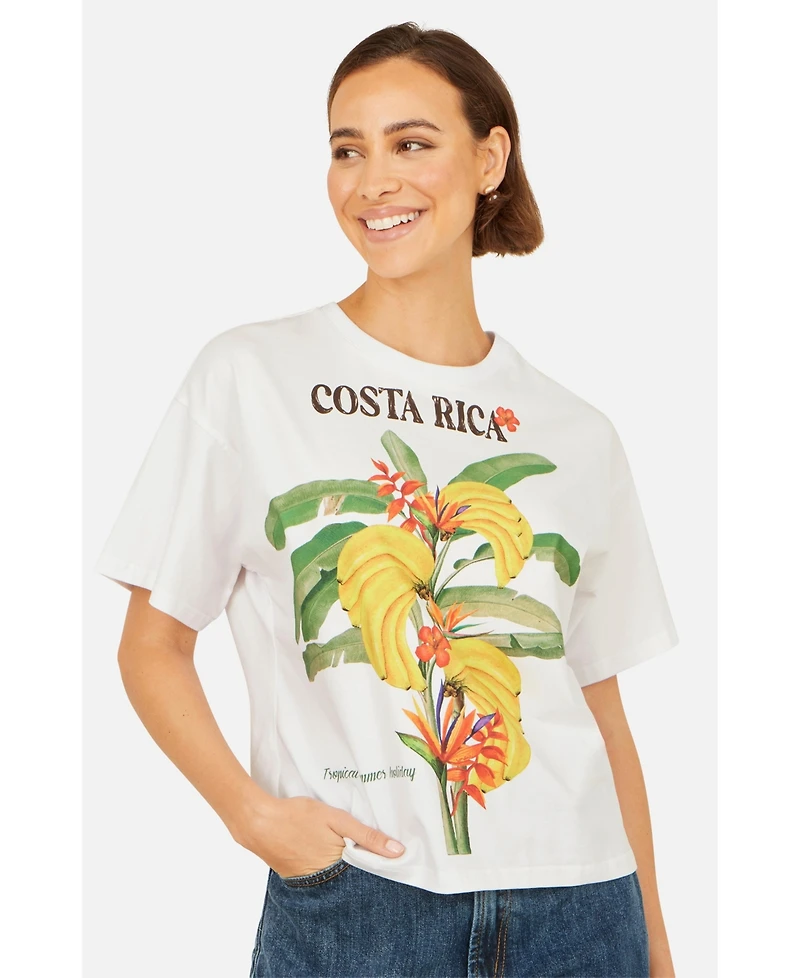 Yumi Women's Costa Rica Cotton T Shirt