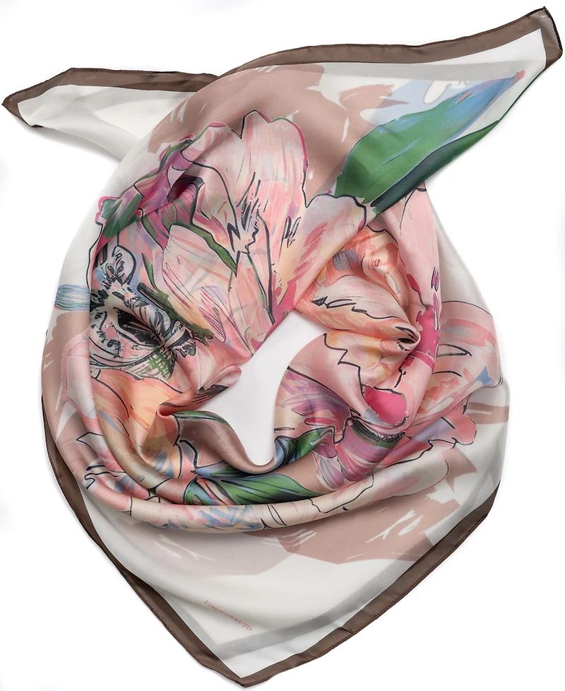 Vince Camuto Peony Square Scarf