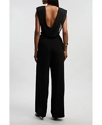 Karen Millen Women's Tailored Crepe Buckle Trousers