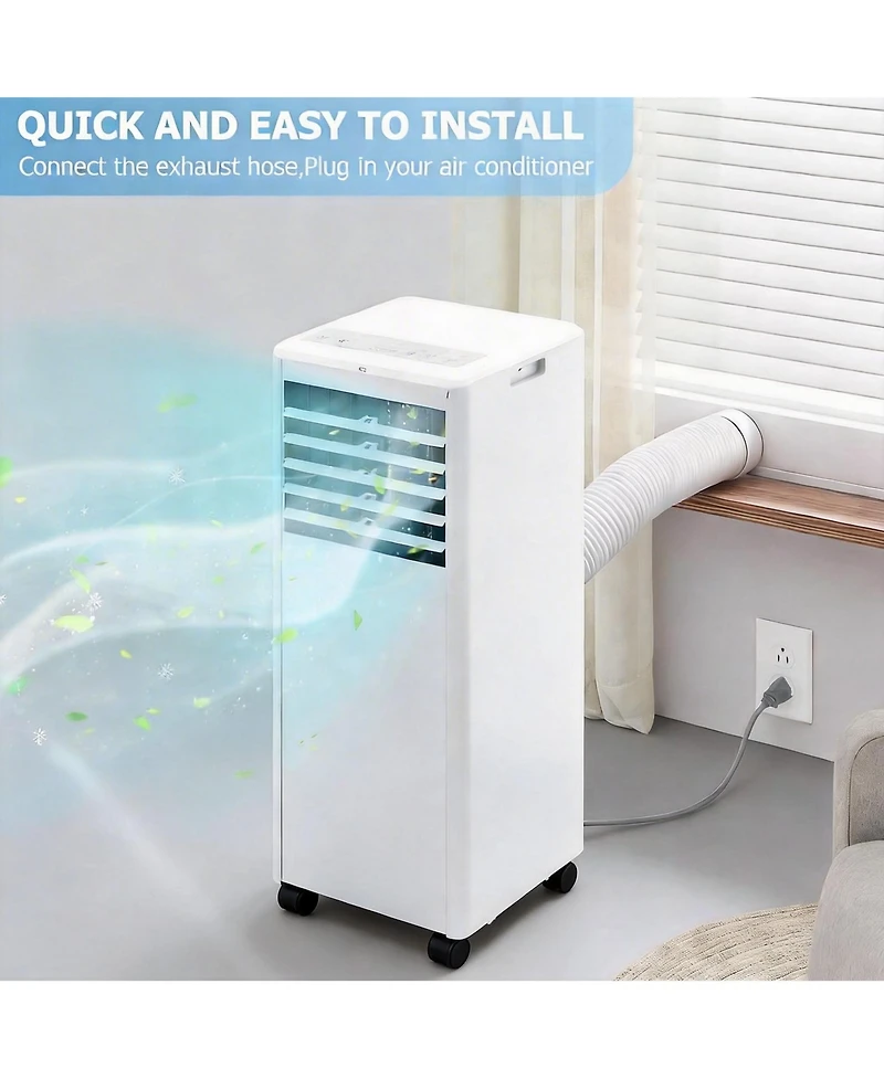 Xo 8000 Btu Portable Air Conditioners, with Cooling, Dehumidifier and Fan