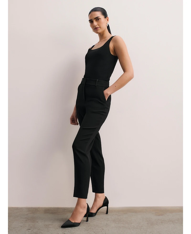 The Fold Women's Tavira Clever Crepe Slim Pants
