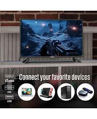 Westinghouse 24" Hd Led Tv w/ Built-In Dvd Player, Hdmi & Usb, Works with Fire Stick, Roku & Apple Tv