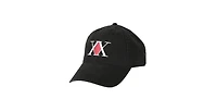 Hunter X Hunter Men's Embroidered Logo Black Unstructured Baseball Cap.
