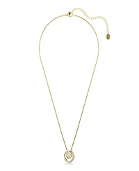 Swarovski Gold-Tone Plated Hyperbola Pendant Necklace