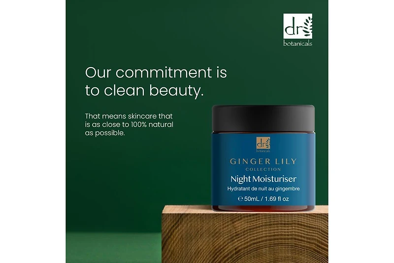 Dr. Botanicals Gingerlily Night Moisturiser 50milliliter